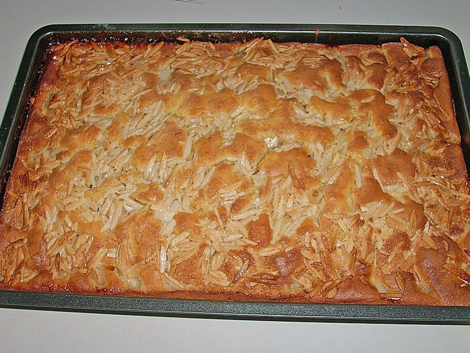 Apfel - Mandel - Kuchen vom Blech von kastl| Chefkoch