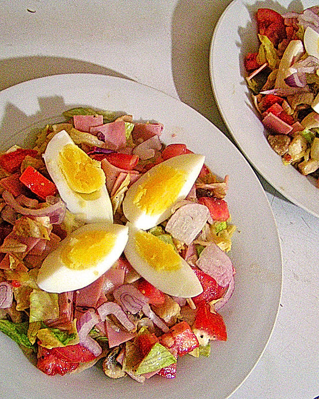 Fitness - Salat mit Champignons