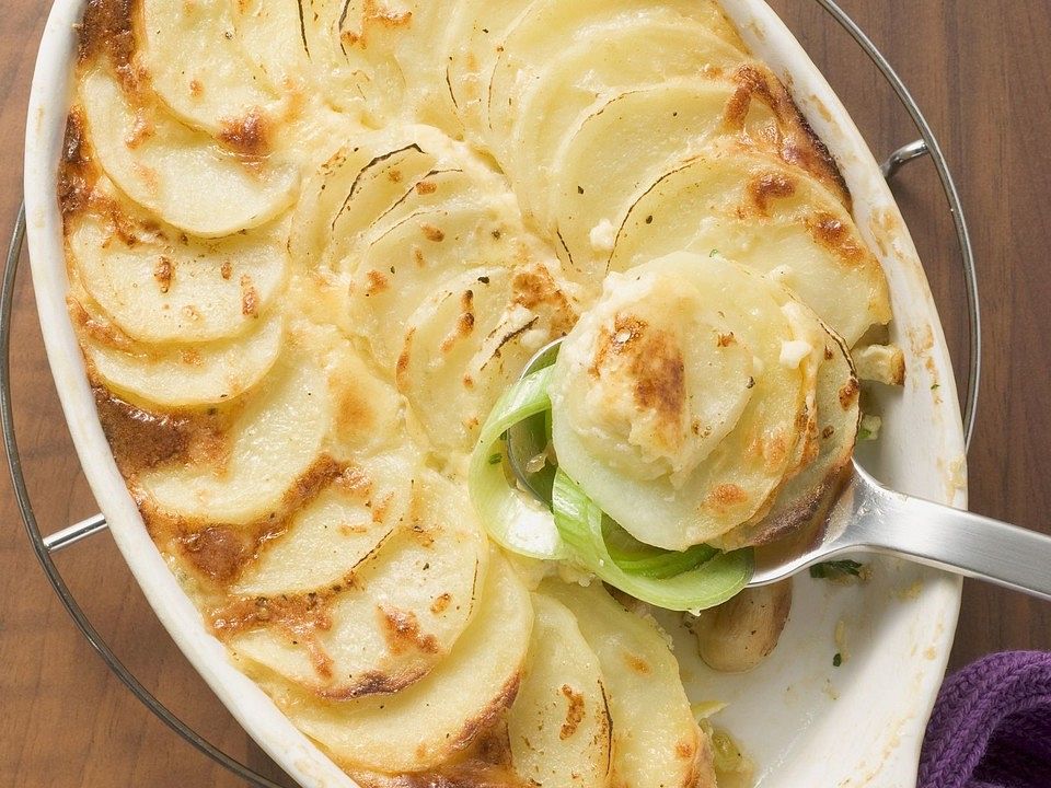 Leichtes, schnelles Kartoffelgratin von Ladynoodle| Chefkoch