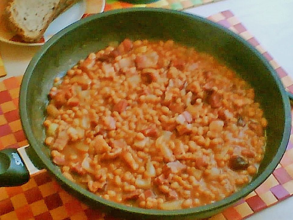 Dicke Bohnen mit Speck und Knoblauch von grossste| Chefkoch