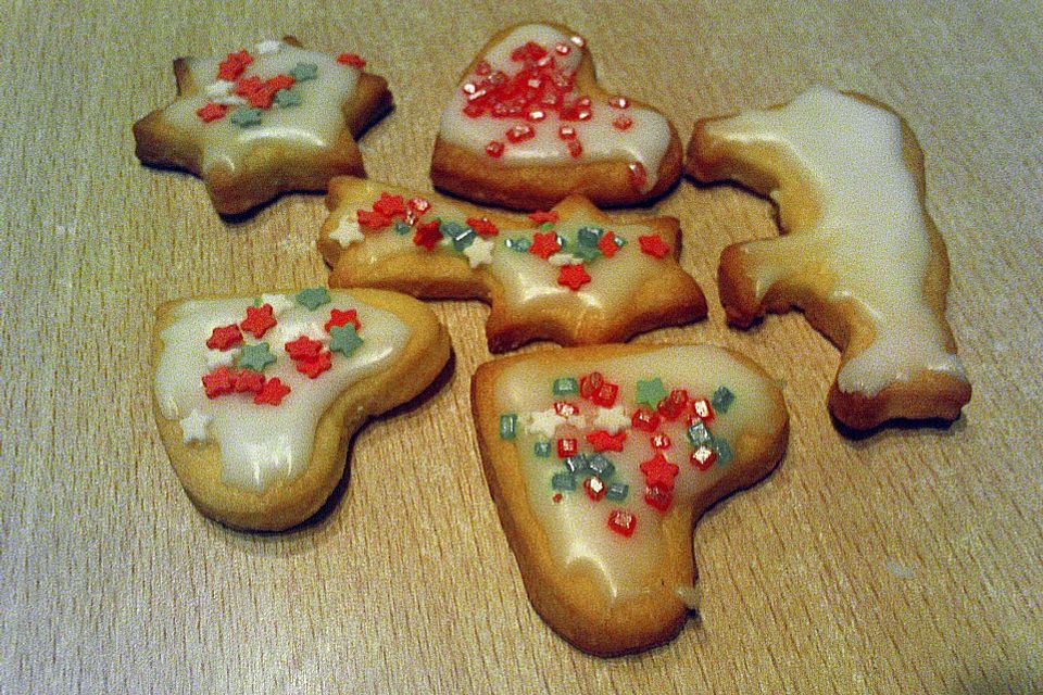 Butterplätzchen mit gekochtem Eigelb