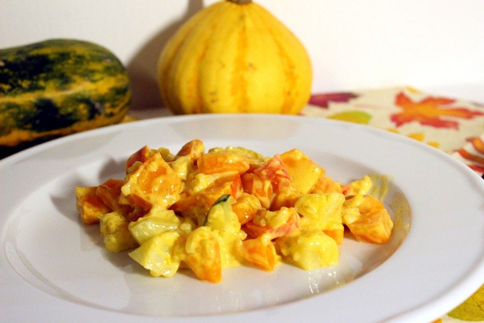 Halloween - Pfanne mit Kürbis