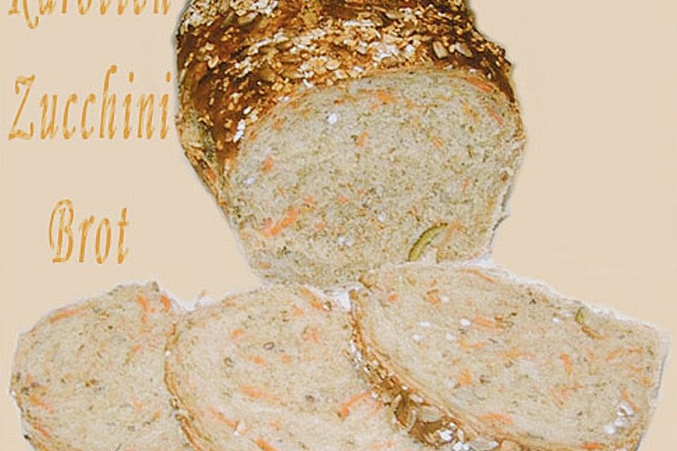 Möhren - Zucchini - Brot