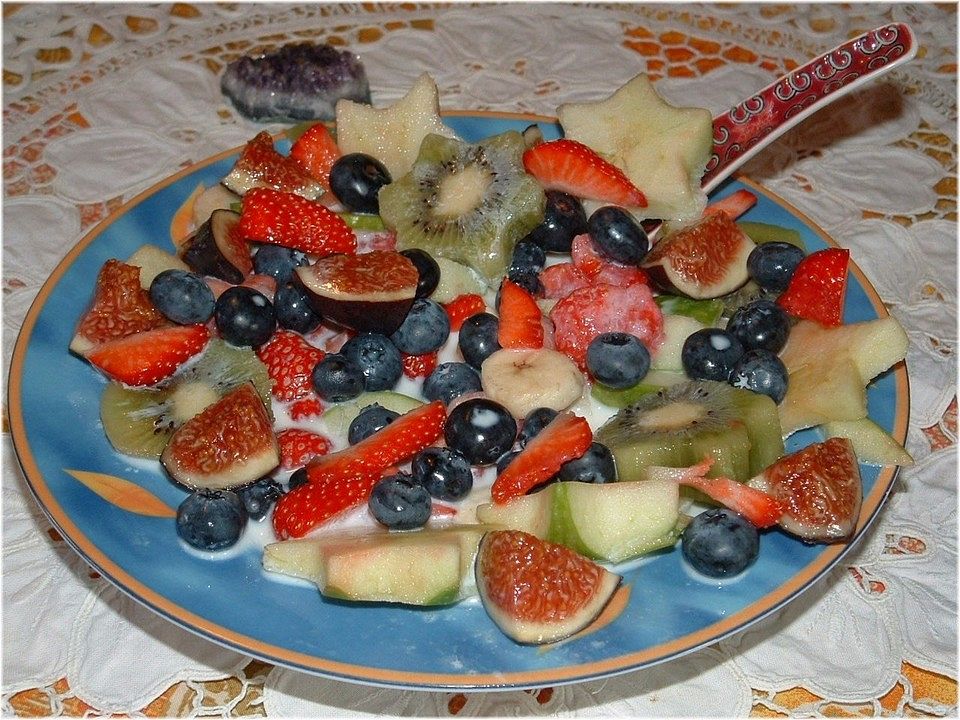 Kennenlernen obstsalat