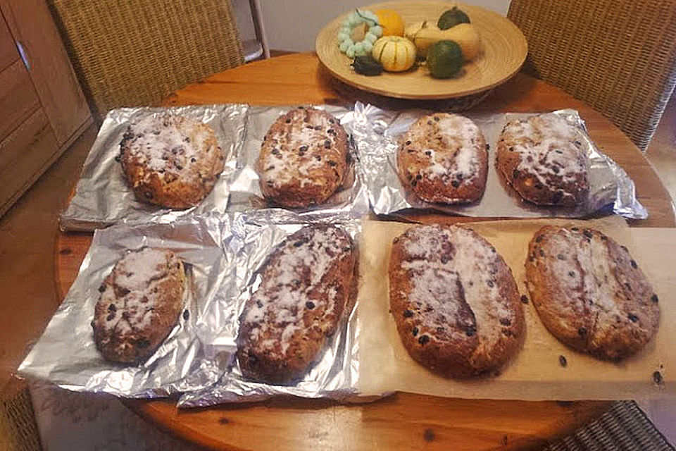 Sächsischer Stollen, unser altes Familienrezept