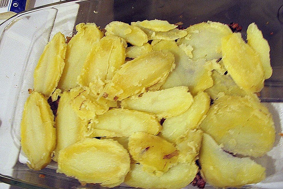 Bohnenauflauf mit Hackfleisch Bohnenauflauf mit Hackfleisch