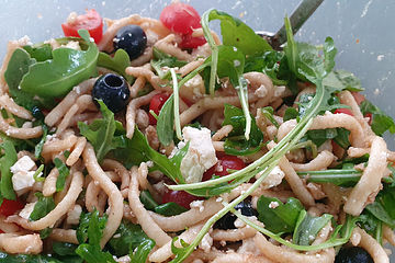 Rucola - Spätzle - Salat á la rosenhonig