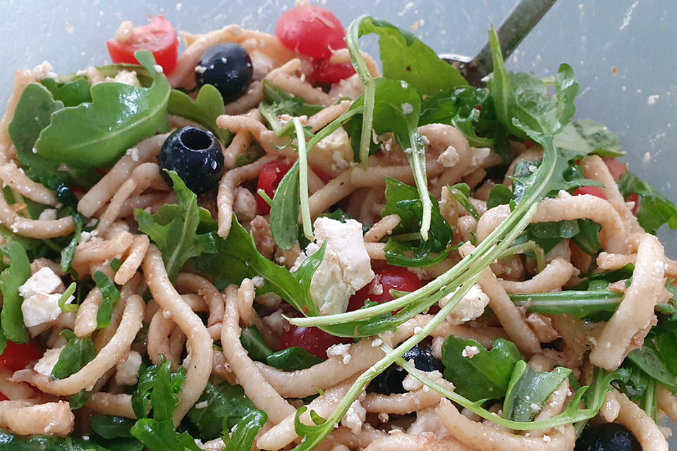 Rucola - Spätzle - Salat á la rosenhonig