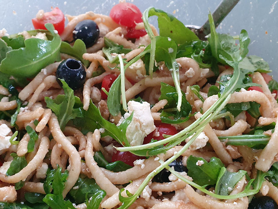 Rucola Spatzle Salat A La Rosenhonig Von Chefkoch 