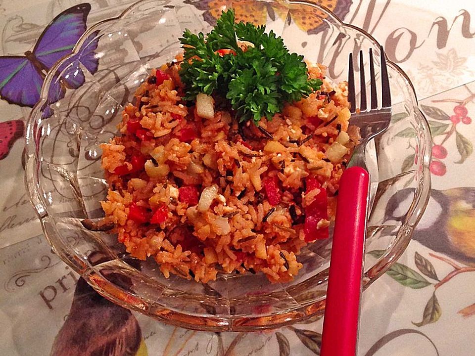 Griechischer Reissalat von Jerchen| Chefkoch