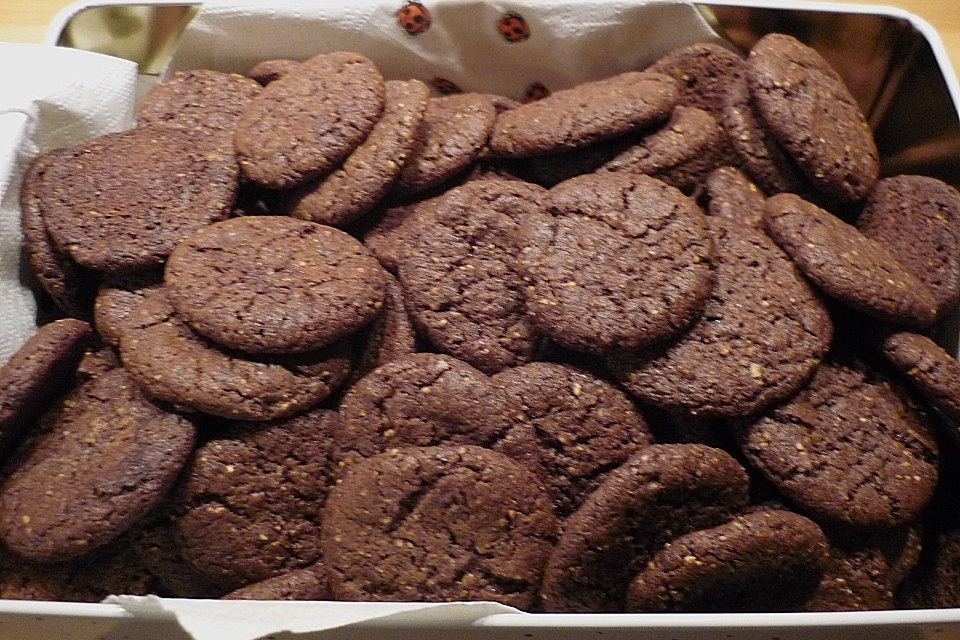 Chocolate - Cookies mit Kürbiskernen und Habaneros