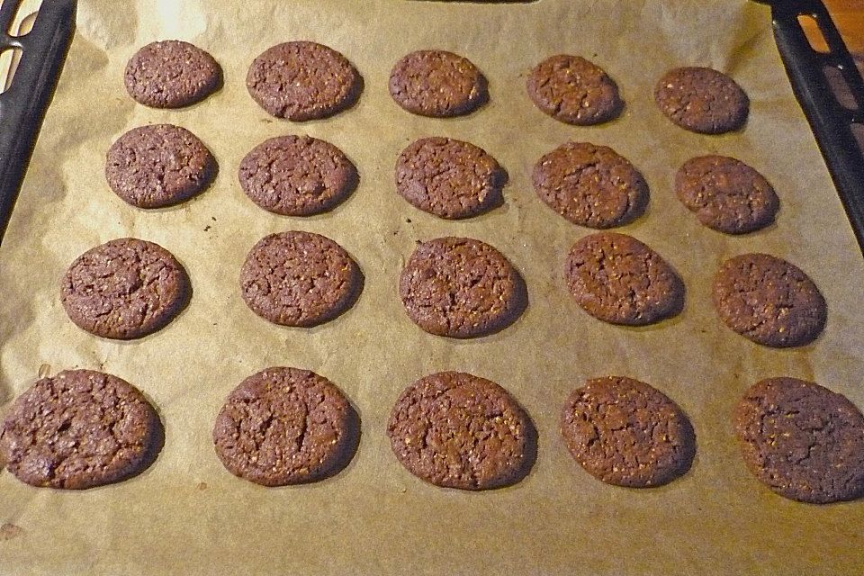 Chocolate - Cookies mit Kürbiskernen und Habaneros