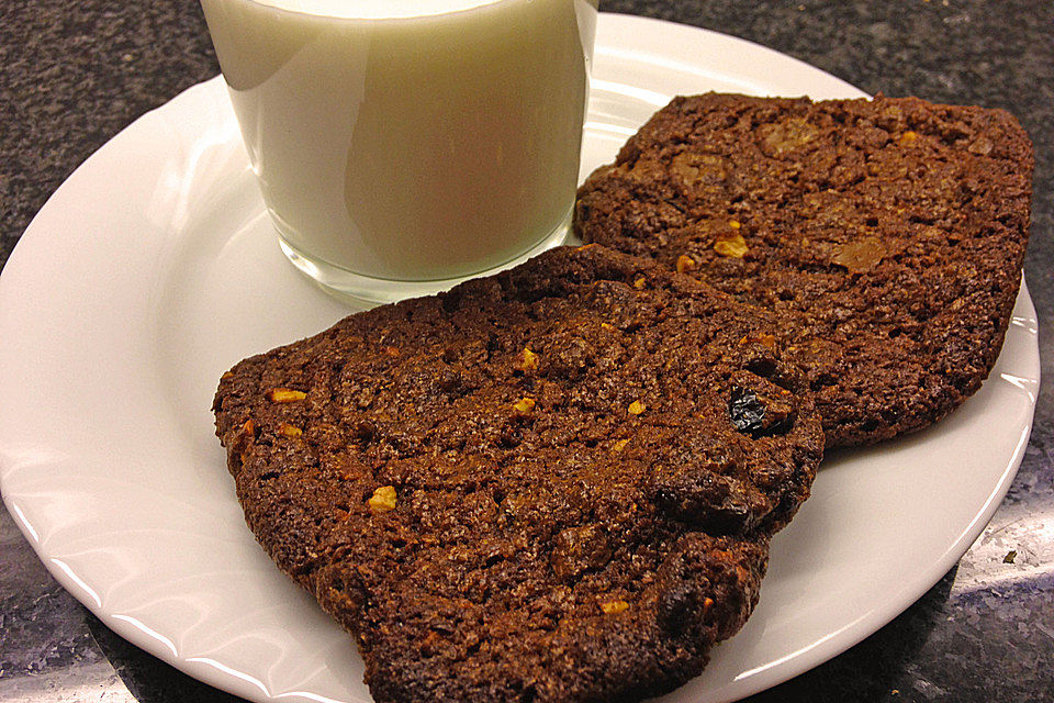 Chocolate - Cookies mit Kürbiskernen und Habaneros