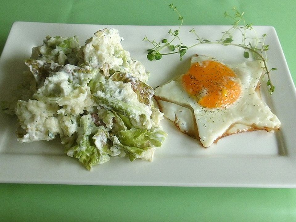 Lauwarmer Matschsalat mit Eiern von ilorange| Chefkoch