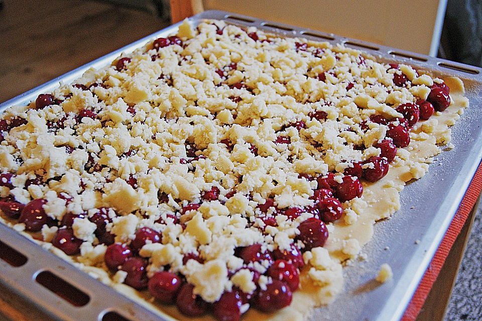 Kirsch - Streusel - Kuchen