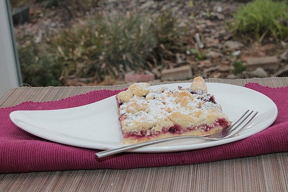 Kirsch - Streusel - Kuchen