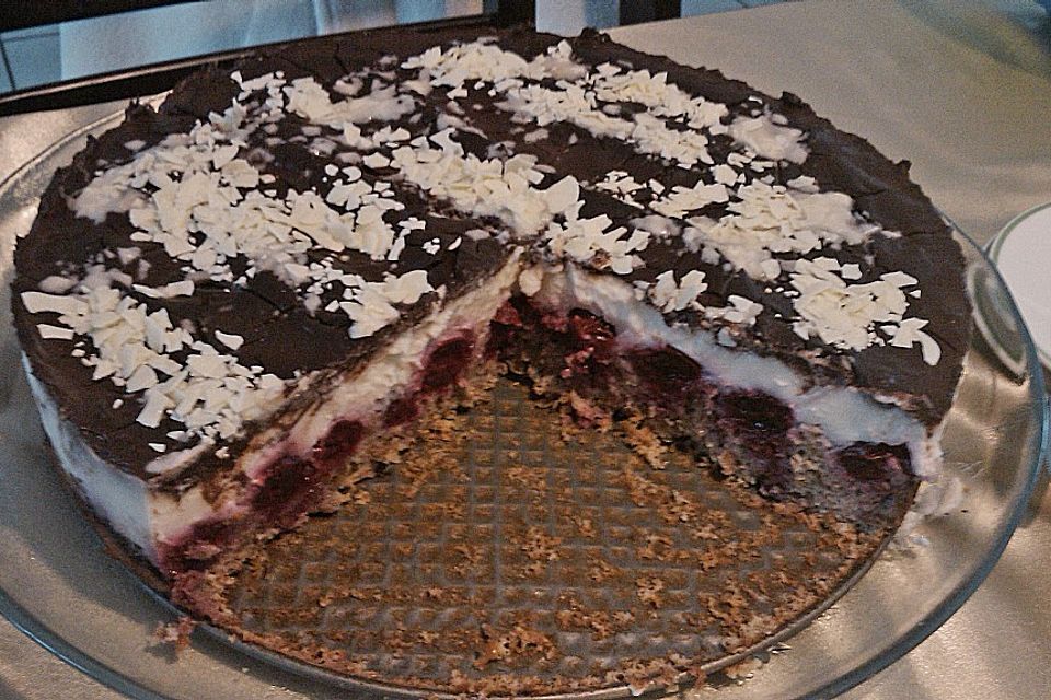 Schwarzbrot - Kirsch Torte