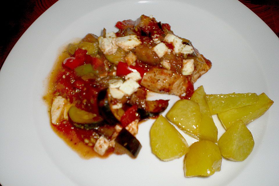 Ratatouille Schnitzel