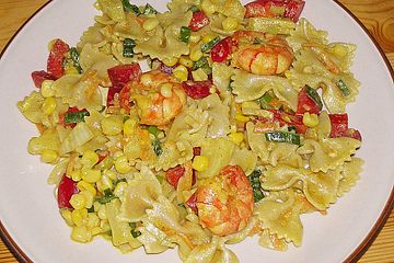 Ananas Scampi Curry Nudelsalat Von Bwestner Chefkoch 