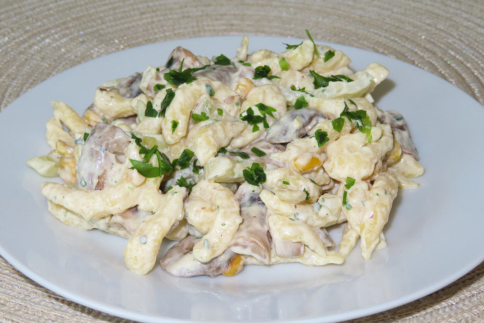 Schneller Spätzle - Salat