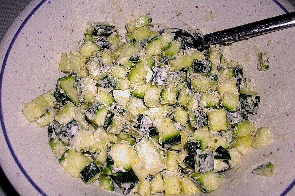 Gebratene Zucchini