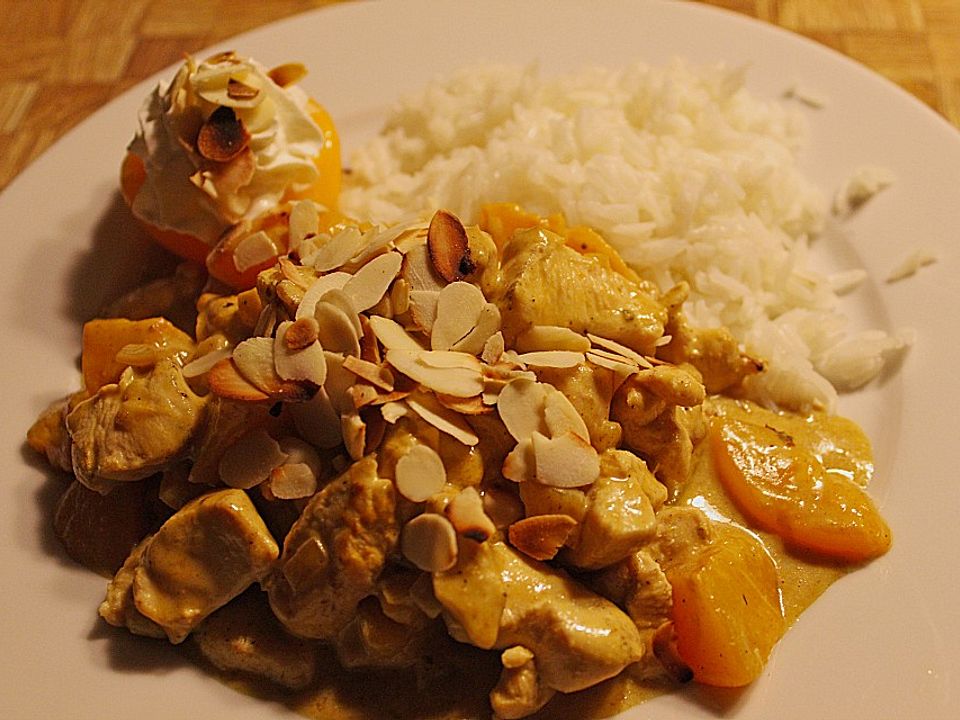 Fruchtiges Hähnchencurry von seifenbläschen | Chefkoch