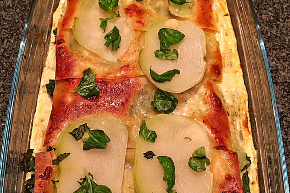 Lasagne mit Lachs