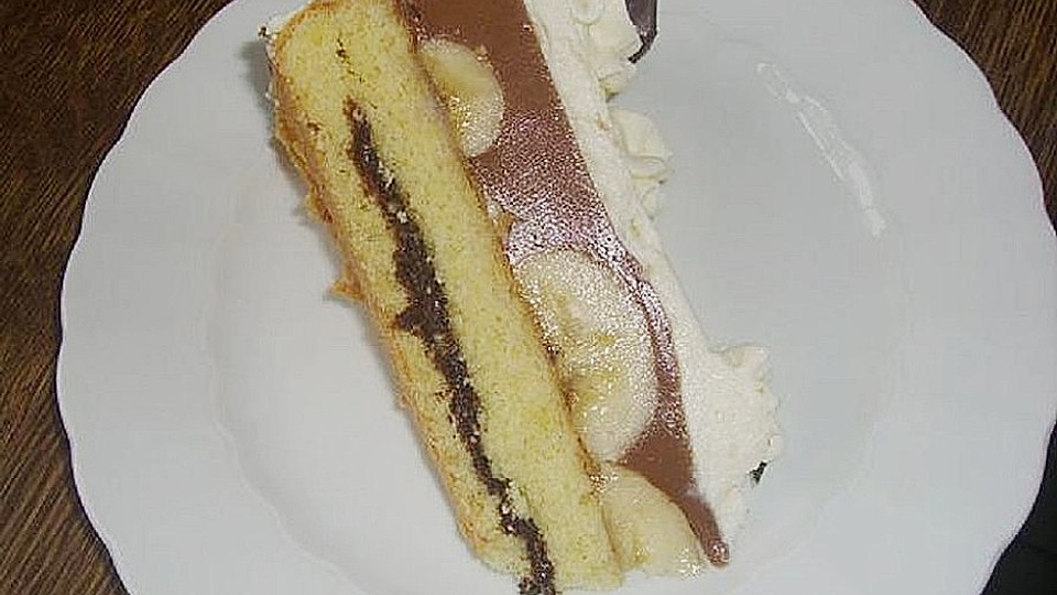 Schoko Bananen Torte Von Nicole65 Chefkoch