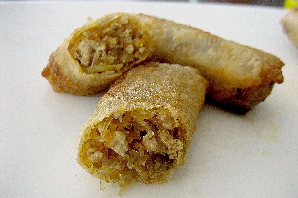 Thailändische Frühlingsröllchen - Po Piah