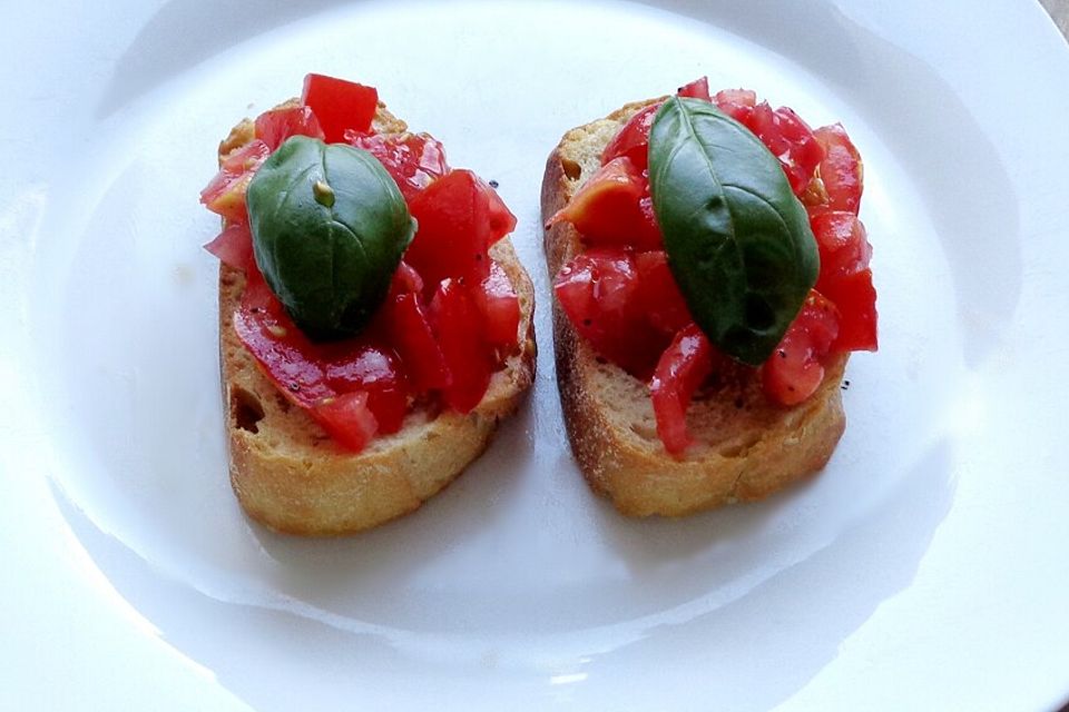 Bruschetta mit Tomaten