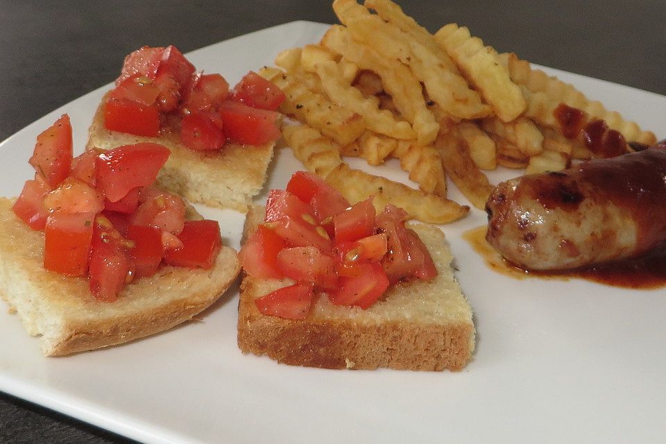 Bruschetta mit Tomaten