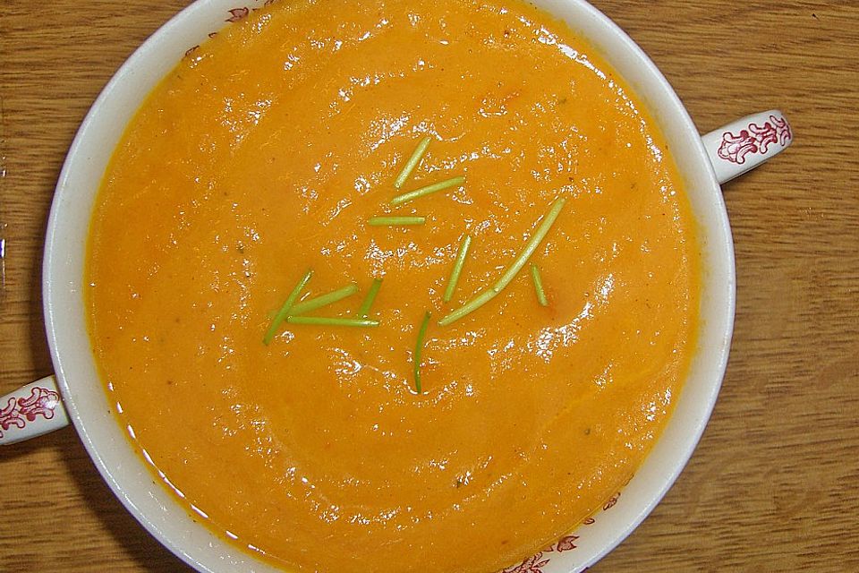 Möhren - Orangen - Suppe