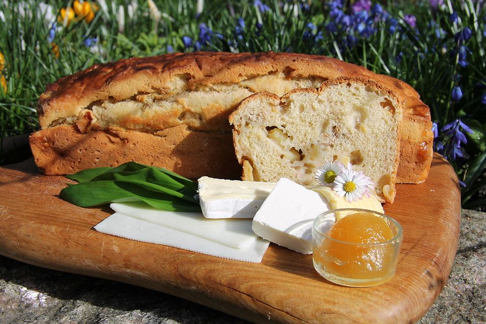Apfel - Hefe - Kastenkuchen