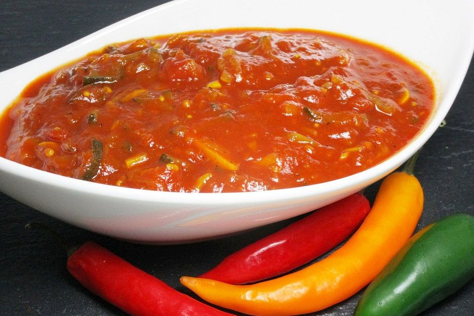 Hot Zucchini-Salsa Hot Zucchini-Salsa