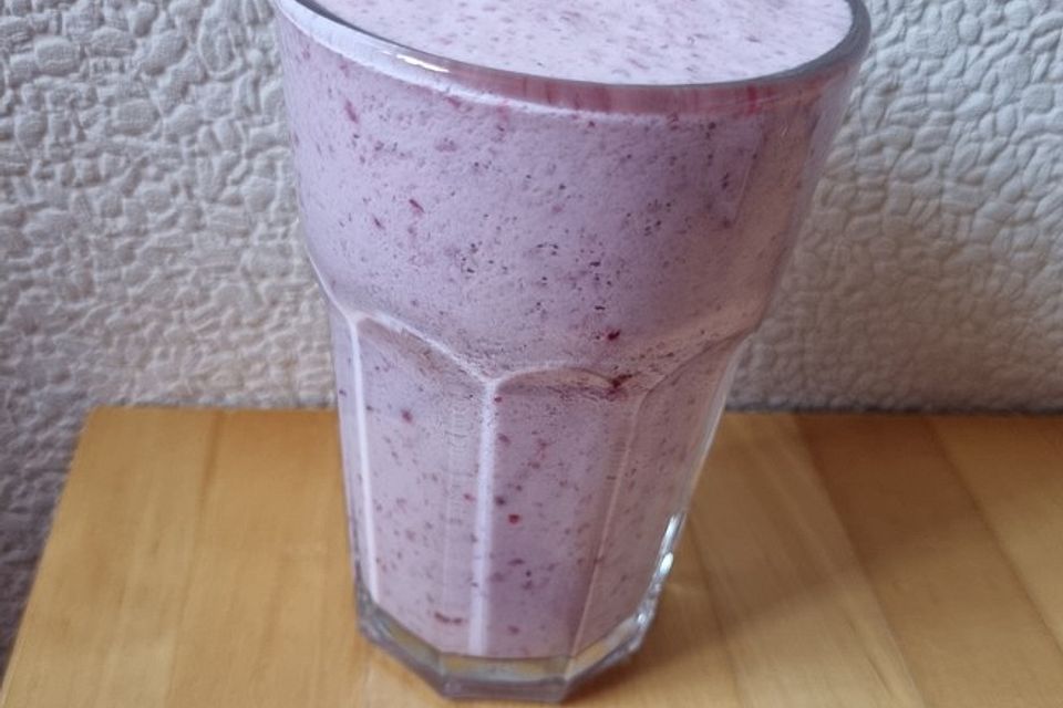 Leckerer Himbeer - Milchshake