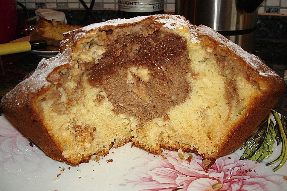 Apfel - Marzipan - Kuchen