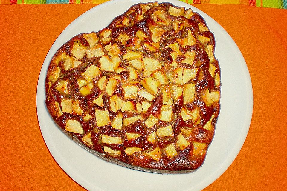 Apfel - Marzipan - Kuchen