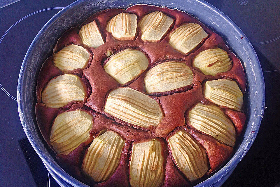 Apfel - Marzipan - Kuchen