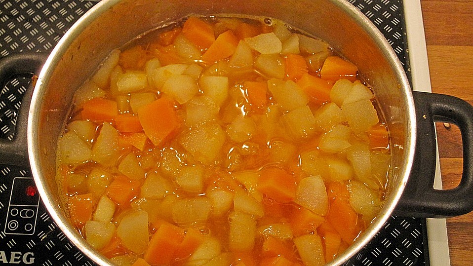 Apfel – Kürbis Kompott von Damaris16 Apfel – Kürbis Kompott von Damaris16