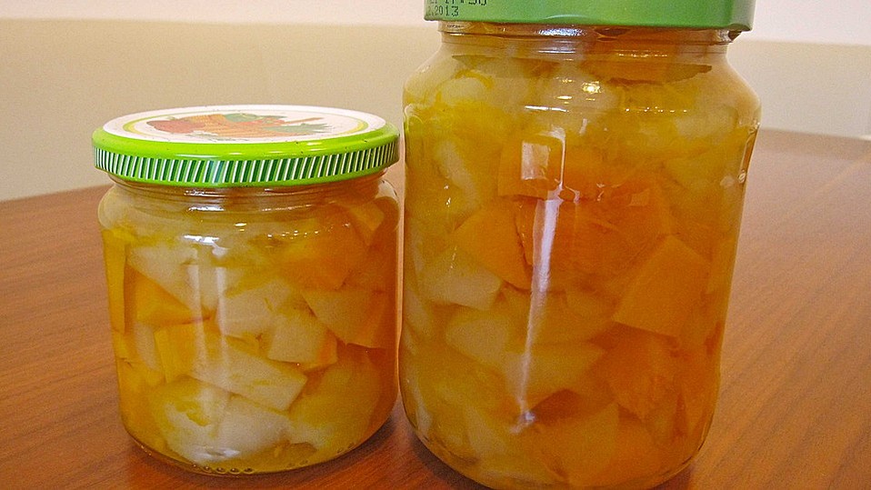 Apfel – Kürbis Kompott von Damaris16 Apfel – Kürbis Kompott von Damaris16