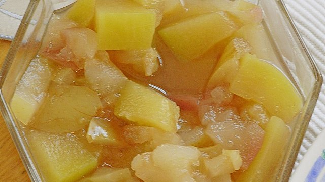 Apfel – Kürbis Kompott von Damaris16 Apfel – Kürbis Kompott von Damaris16