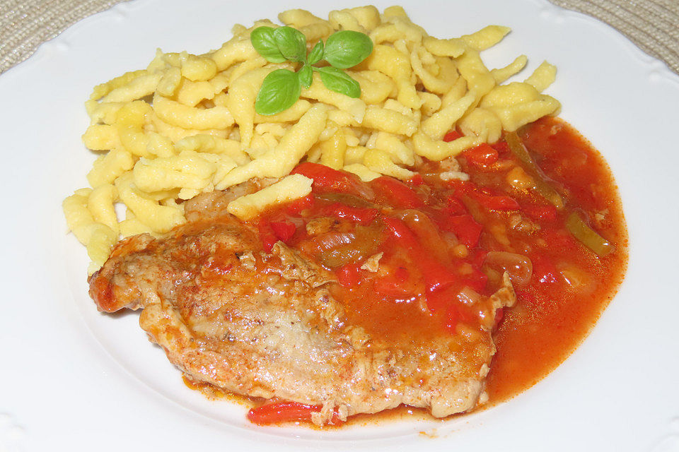 Paprikaschnitzel