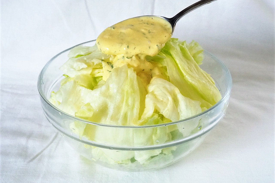 Knoblauch - Mayo - Salatdressing