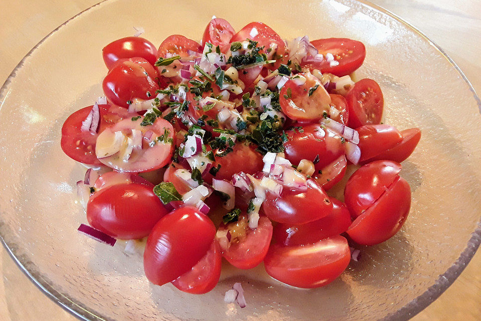 Tomatensalat á la Cote d'Azur