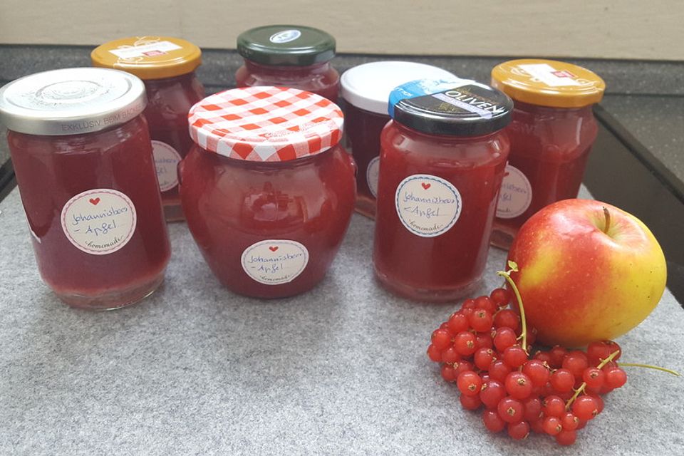 Johannisbeer - Apfel - Marmelade