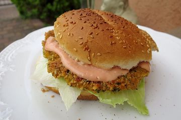 Vegetarischer Hamburger