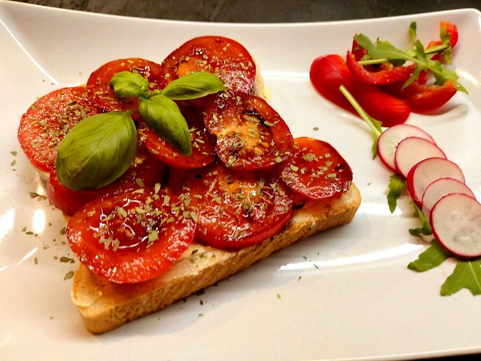 Tomatentoast mit Knoblauch von assindia2000 | Chefkoch