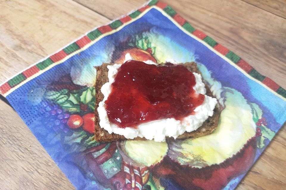 Erdbeermarmelade mit Zimt