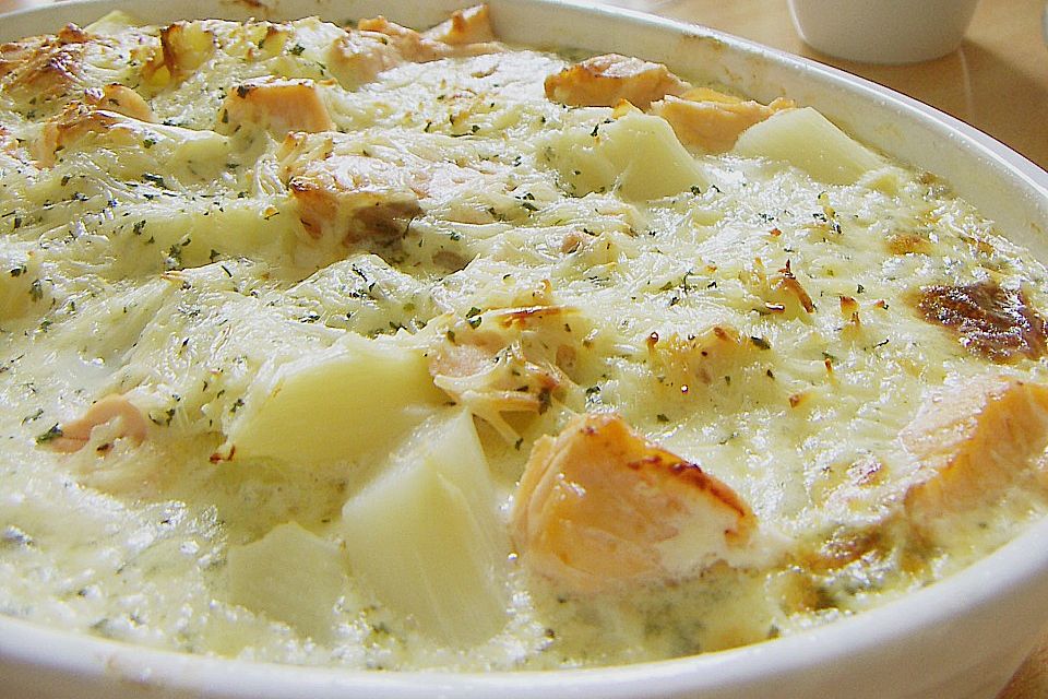 Spargel - Gratin