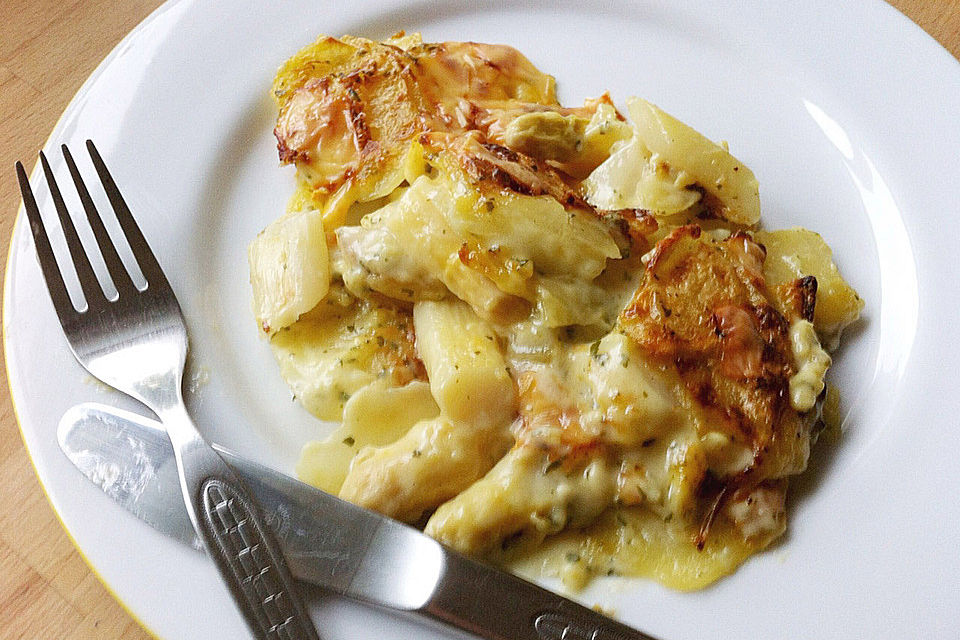 Spargel - Gratin